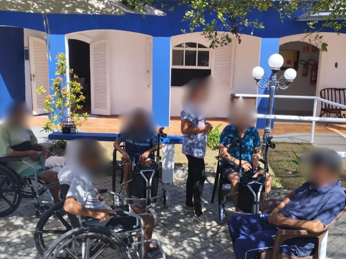Área de convivência externa do Residencial Essência