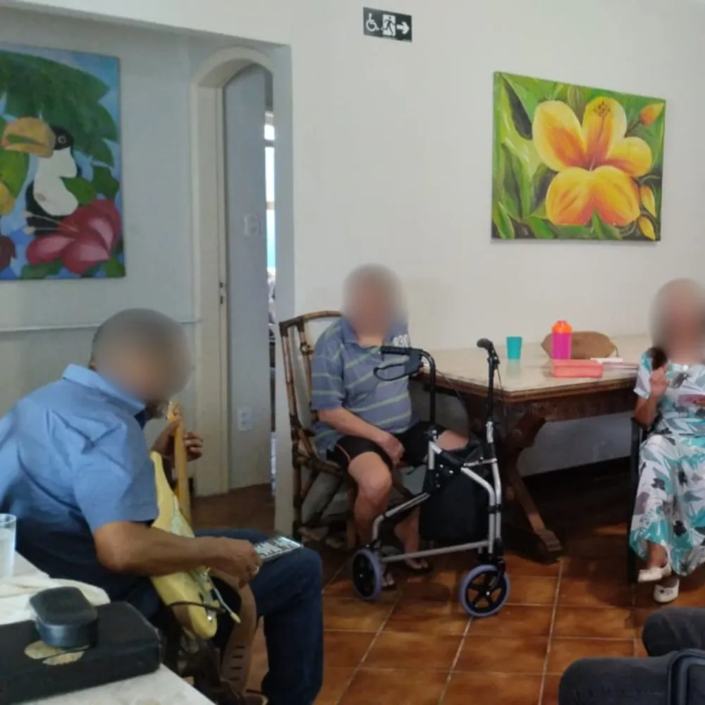 Atividade de convivência realizada no Residencial Essência