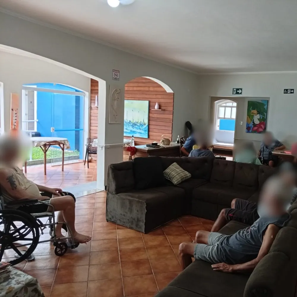 Sala de convivência do Residencial Essência